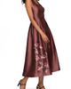 Kay Unger Kay Unger Blakely Floral Print A-Line Dress - 3