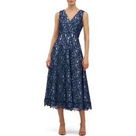 Kay Unger Kay Unger Danielle Sleeveless Lace Dress
