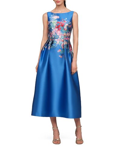 Kay Unger Kay Unger Dina Tea Length Dress