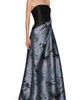Kay Unger Kay Unger Eva Strapless Jacquard Gown - 3