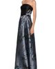 Kay Unger Kay Unger Eva Strapless Jacquard Gown - 5