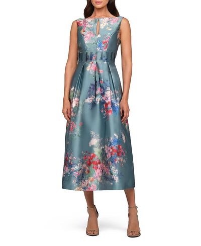 Kay Unger Kay Unger Hara Tea Length Dress
