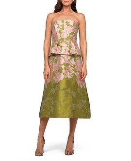 Kay Unger Kay Unger Imogen Tea Length Dress