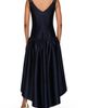 Kay Unger Kay Unger Katrina Bateau Neck High-Low Cocktail Dress - 2