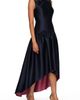 Kay Unger Kay Unger Katrina Bateau Neck High-Low Cocktail Dress - 3
