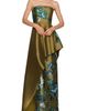 Kay Unger Kay Unger Marigold Strapless Evening Gown - 1