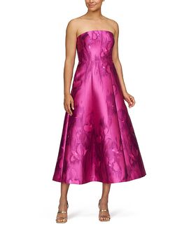chinese dress ladies Begonia Midi Dress  Kay Unger