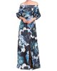 Kay Unger Women's Alison Floral Off-the-Shoulder Gown - 3