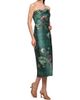 Kay Unger Women's Amelie Floral Tea-Length Dress - 4