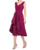 Kay Unger Women's Begonia Ruffled A-Line Midi-Dress - 2