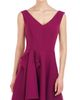 Kay Unger Women's Begonia Ruffled A-Line Midi-Dress - 5