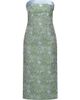 Kay Unger Women's Deborah Floral Tea-Length Dress - 1