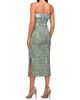 Kay Unger Women's Deborah Floral Tea-Length Dress - 5