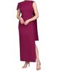 Kay Unger Women's Dominica Asymmetric Crepe Gown - 2