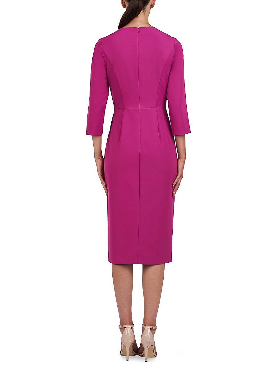 knee length dresses for ladies Lydia Tea Length Dress – Kay Unger