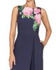 Kay Unger Women's Elani Hydrangea Walk-Thru Jumpsuit - 5