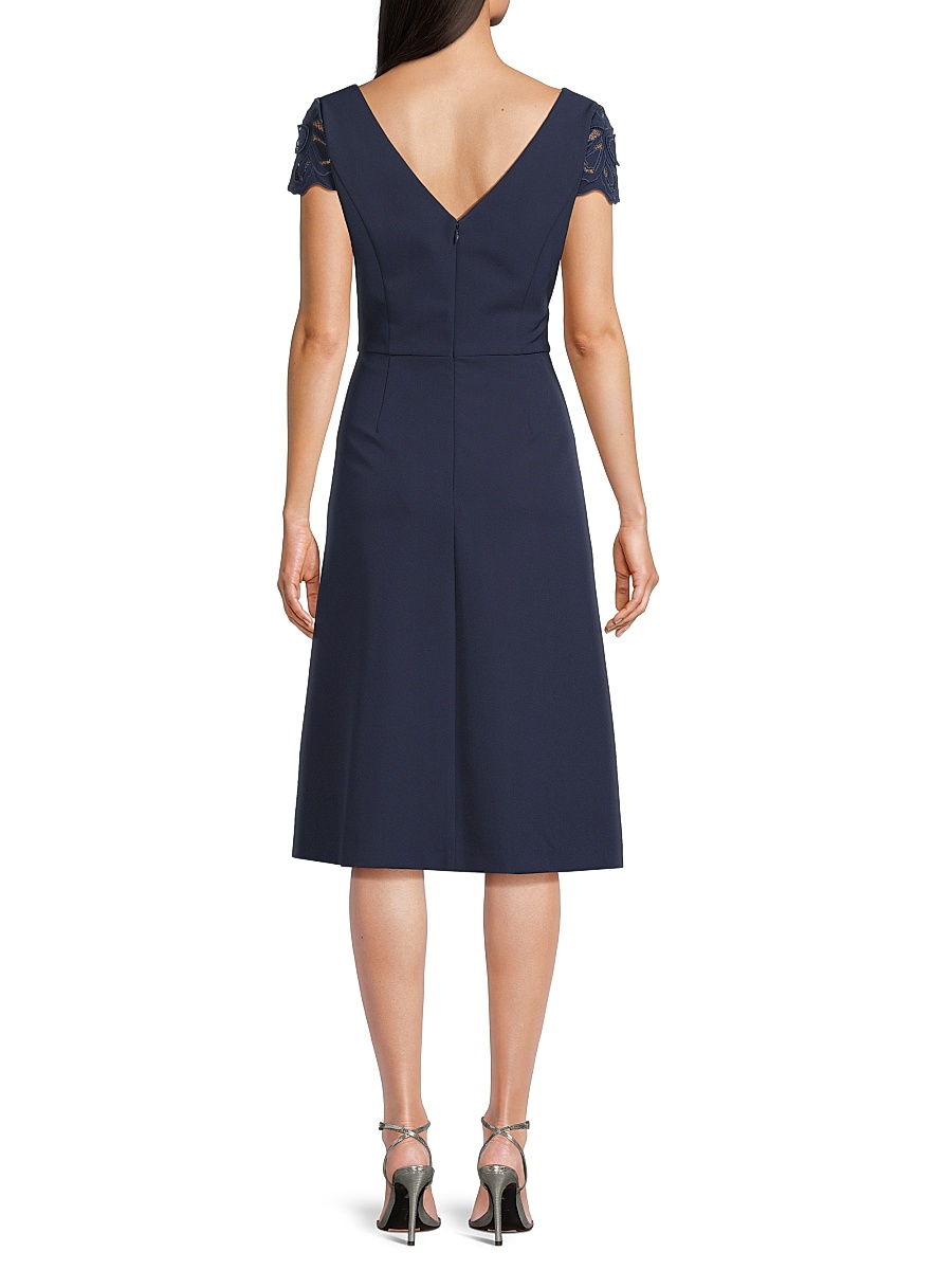 sachin and babi light blue dress Knot Waist Dress main image 1