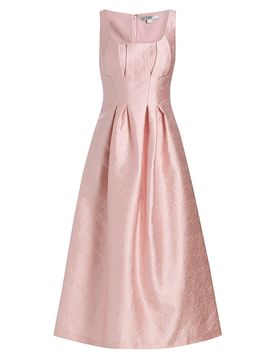chinese dress ladies Begonia Midi Dress – Kay Unger main image 1