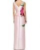 Kay Unger Women's Luciana Satin Floral Column Gown - 3
