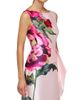 Kay Unger Women's Luciana Satin Floral Column Gown - 5