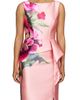 Kay Unger Women's Luciana Satin Floral Column Gown - 6