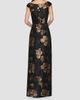 Kay Unger Women's Myla Floral Jacqaurd Column Gown - 3