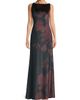 Kay Unger Women's Pippa Floral Velvet Gown - 2