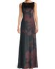 Kay Unger Women's Pippa Floral Velvet Gown - 3