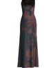 Kay Unger Women's Pippa Floral Velvet Gown - 7