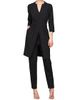 Kay Unger Women's Valoria Pleated Crepe Jacket - 2
