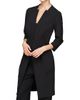 Kay Unger Women's Valoria Pleated Crepe Jacket - 5