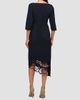 Kay Unger Women's Vanna Guipure Lace Midi-Dress - 4