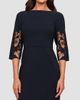 Kay Unger Women's Vanna Guipure Lace Midi-Dress - 5