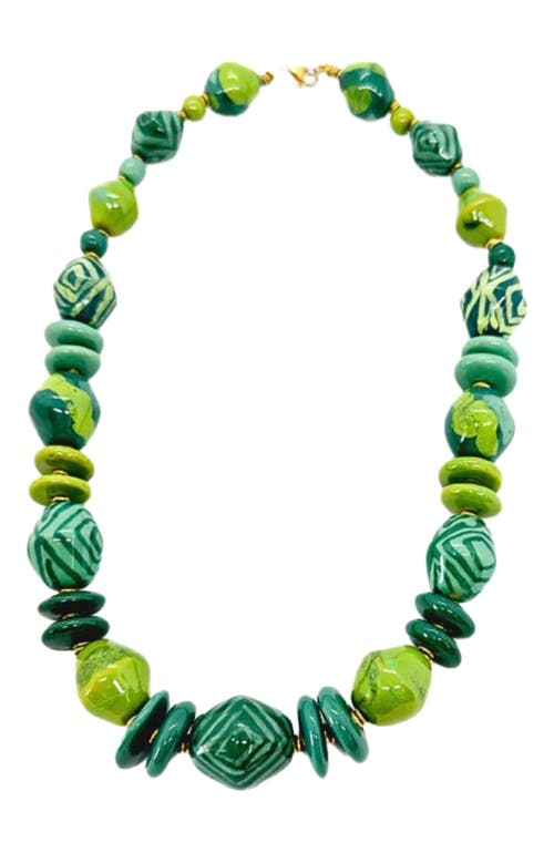 Kazuri Kazuri Tsavo Collection - Dreamscape Amulet - 18''
