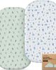 KeaBabies KeaBabies 2-Pack Lyra Muslin Bassinet Sheets - Maxi Cosi - 1