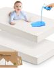 KeaBabies KeaBabies 2-Pack Mavy Protect+ Waterproof Mini Crib Mattress Protector - 1