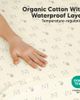 KeaBabies KeaBabies 2-Pack Soothe [Protect+] Waterproof Mini Crib Sheets - 2
