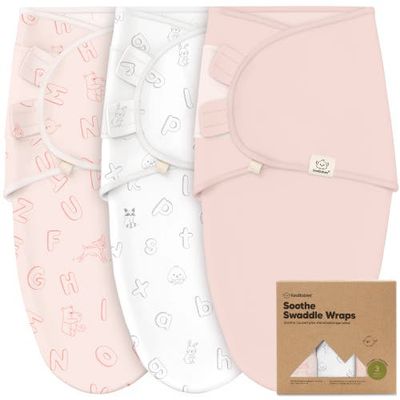 KeaBabies KeaBabies 3-Pack Soothe Swaddle Wraps