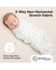 KeaBabies KeaBabies 3-Pack Soothe Swaddle Wraps - 5