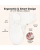 KeaBabies KeaBabies 3-Pack Soothe Zippy Swaddle Wrap - 3