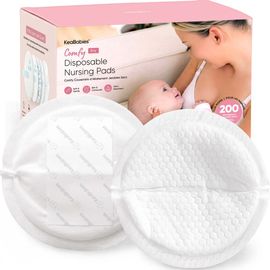 KeaBabies KeaBabies Comfy Dry Disposable Nursing Pads - 200 Count