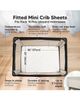 KeaBabies KeaBabies Isla Fitted Mini Crib Sheets - 2