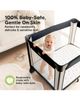 KeaBabies KeaBabies Isla Fitted Mini Crib Sheets - 4