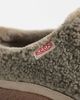 Keen Keen Howser fleece slides in dark olive-Green - 3
