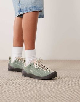 Keen Keen Jasper brushed suede sneakers in light green