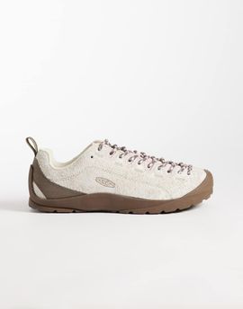 Keen Keen Jasper brushed suede sneakers in stone-White