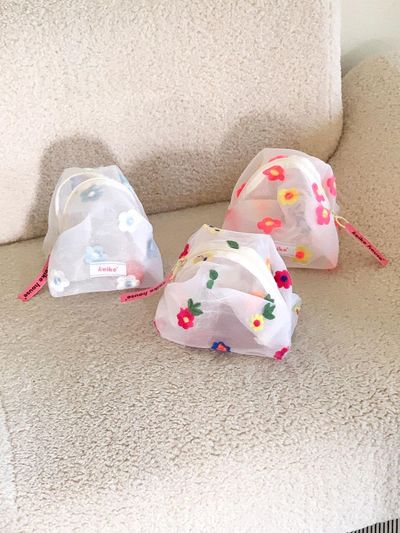 keike Flower Pouch Clutch Bag [3colors]