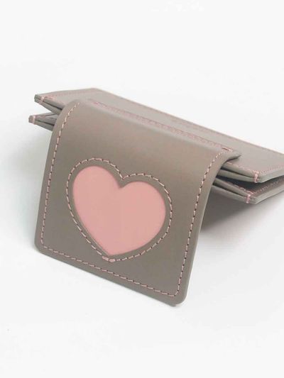 keike Shape Of Wallet_Pink Brown