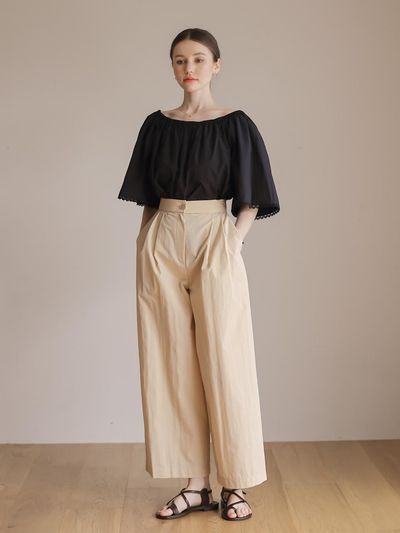 KELLY DONAHUE Anorak cropped pants