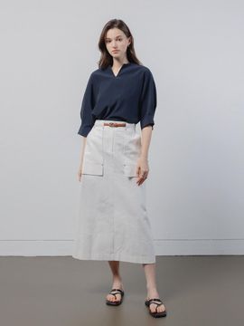 KELLY DONAHUE caccion pocket skirt